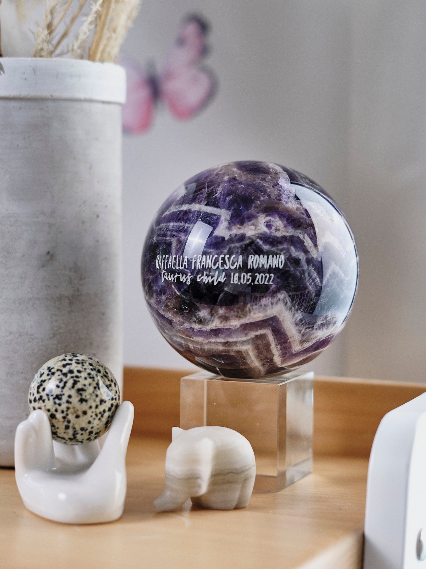 Celebration Balls - Custom Engraved Crystals