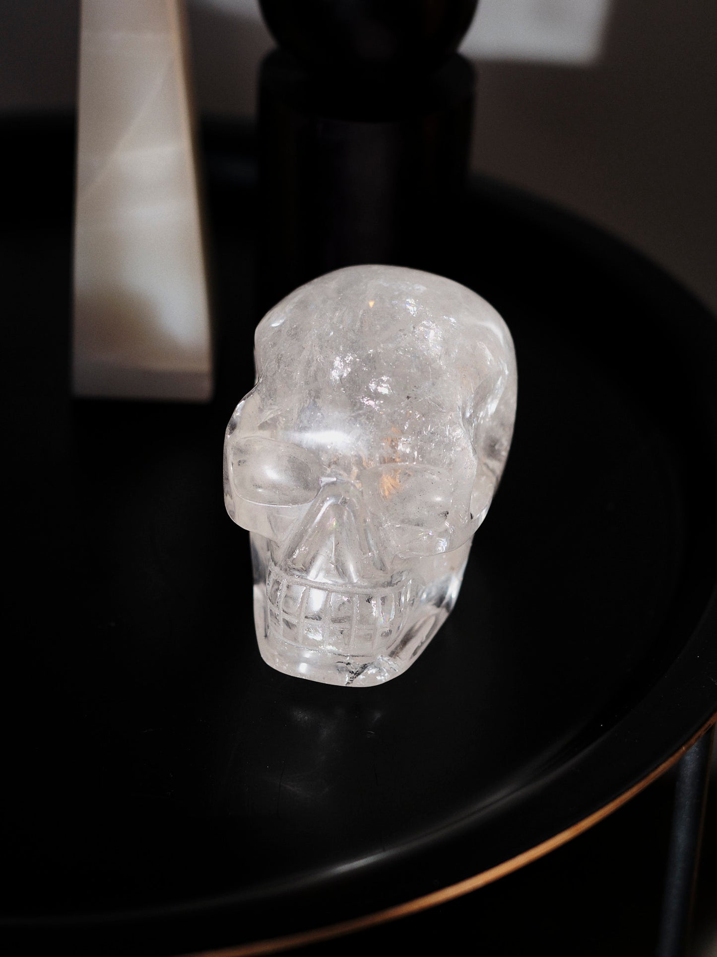 AA Clear Quartz Skull 1.3kgs