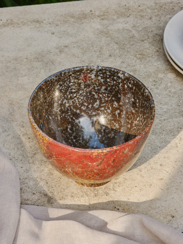 King Cobra Jasper Tall Round Bowl