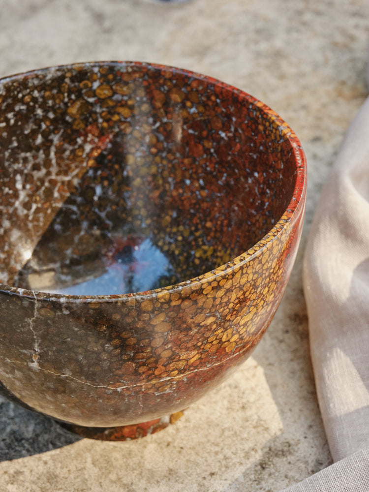 King Cobra Jasper Tall Round Bowl