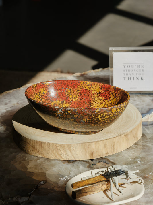 King Cobra Jasper Oval Bowl