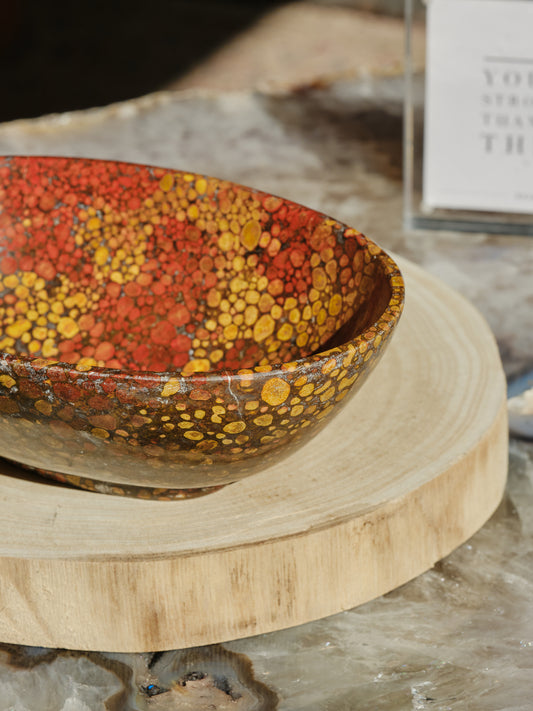 King Cobra Jasper Oval Bowl