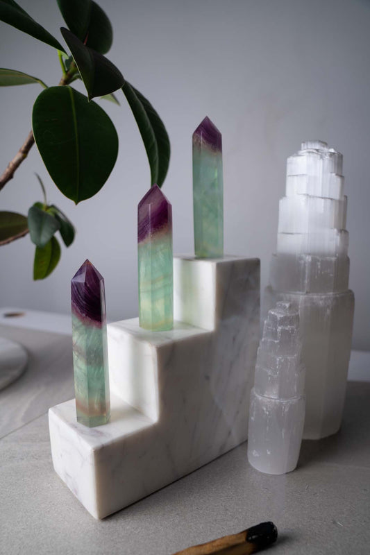 Watermelon Fluorite Point Medium - Pick Your Own