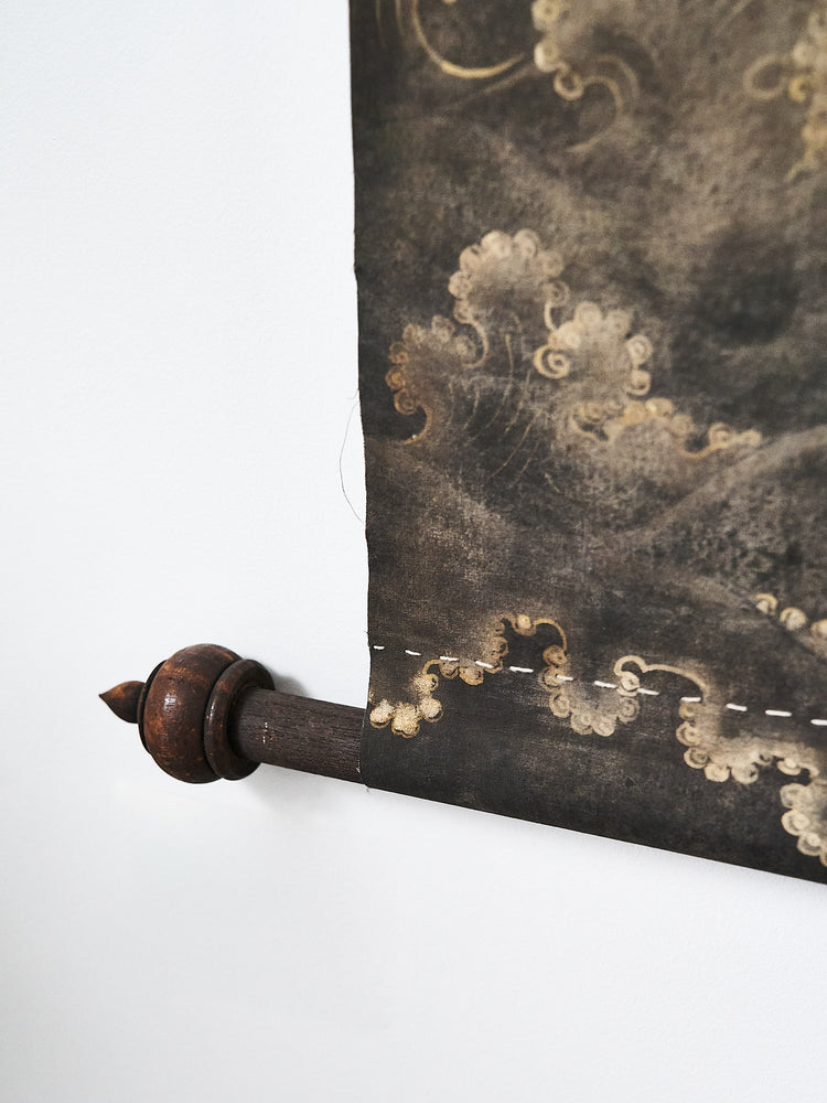 Antique Buddhist Scroll: Enlightenment