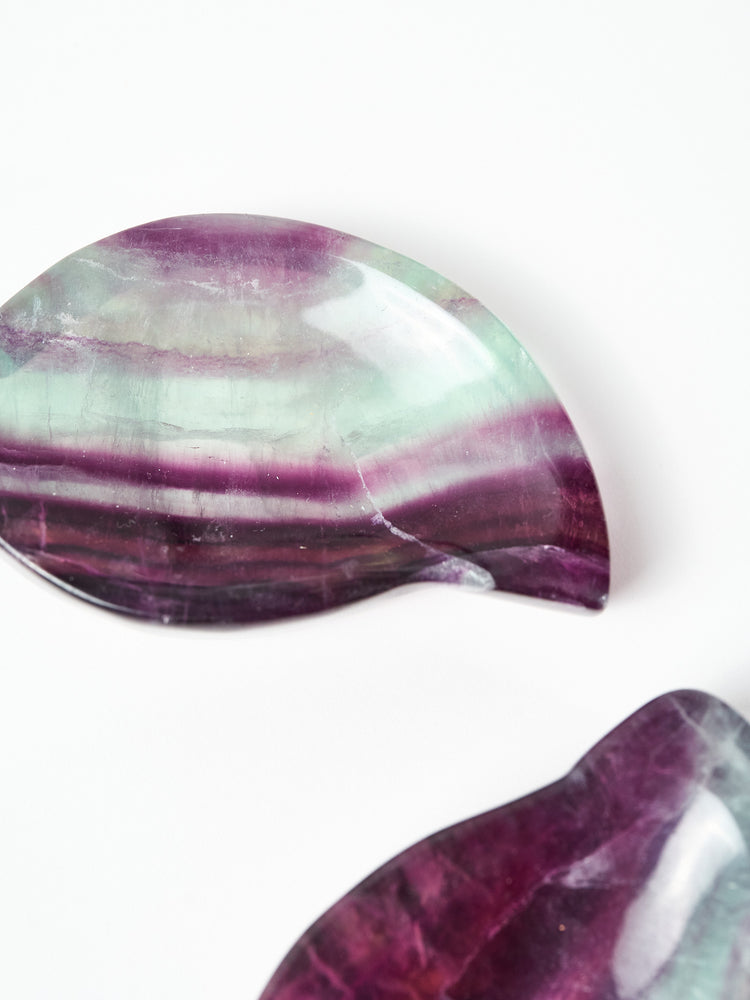 Fluorite Leaf Bowl