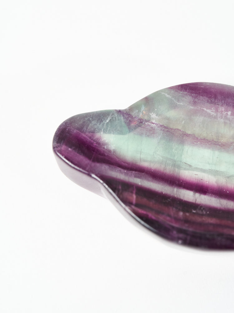 Fluorite Leaf Bowl