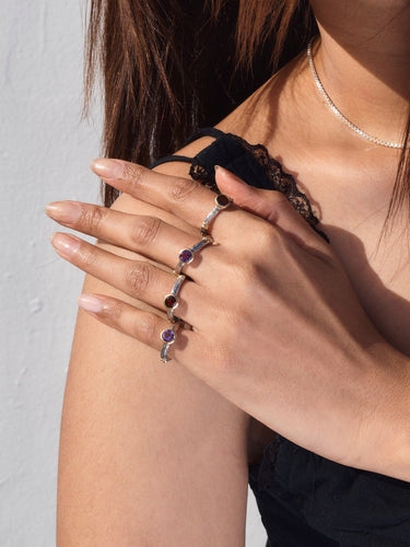 Viola Amethyst Ring