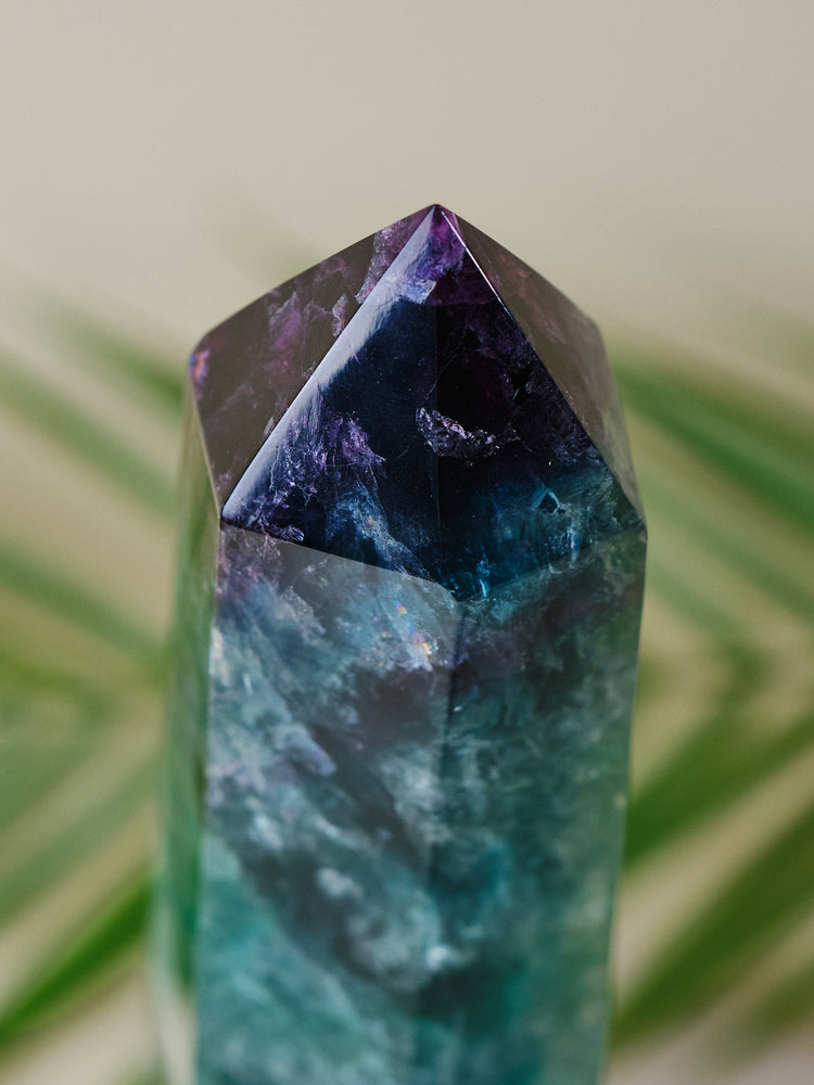 XL Lagoon Green Fluorite Tower 2.8kgs