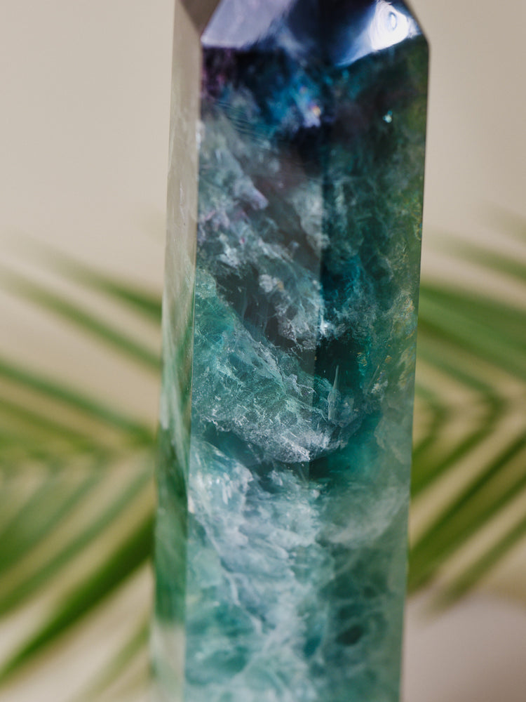 XL Lagoon Green Fluorite Tower 2.8kgs