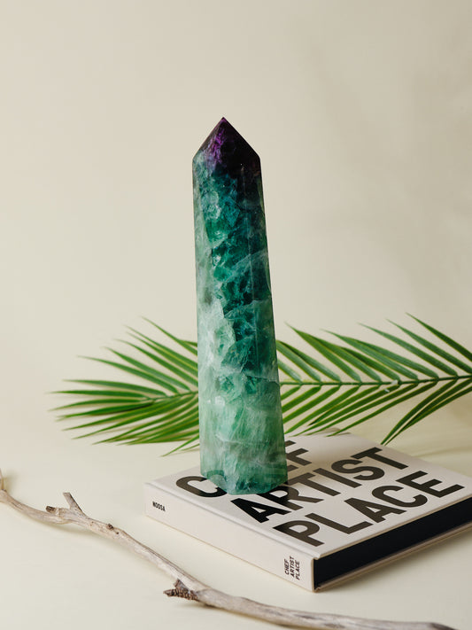 XL Lagoon Green Fluorite Tower 2.8kgs