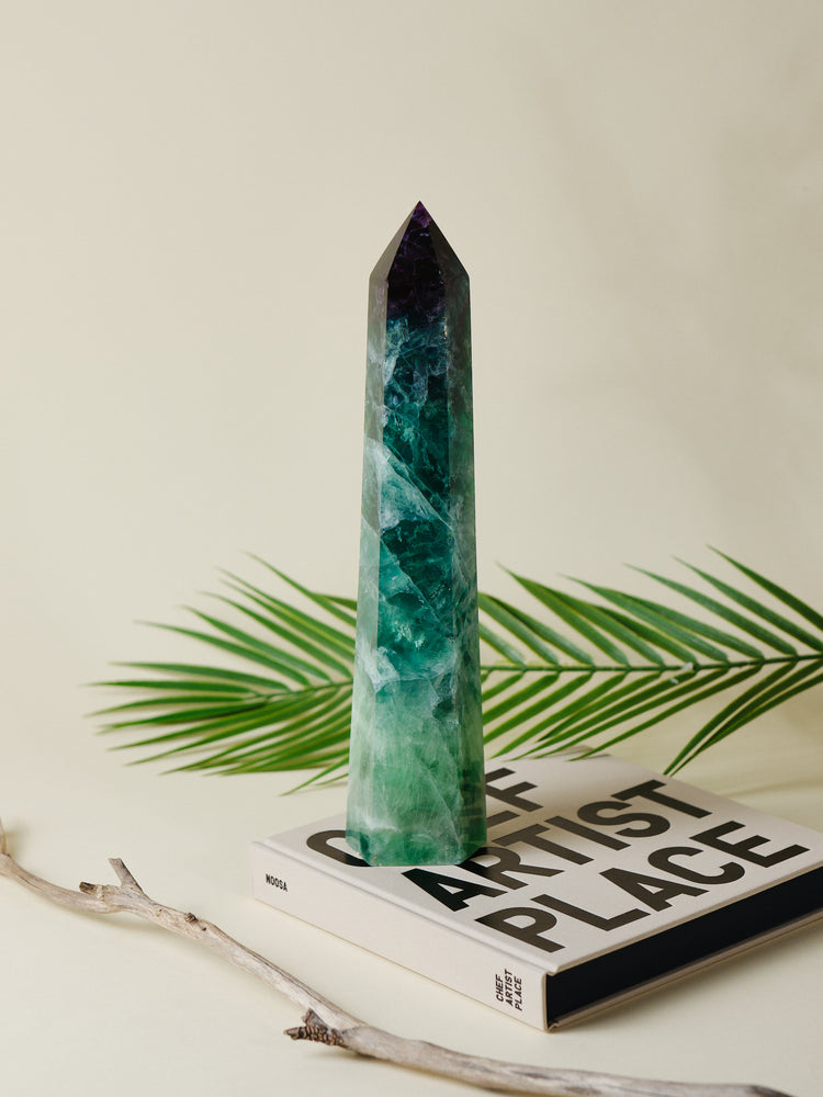 XL Lagoon Green Fluorite Tower 2.8kgs