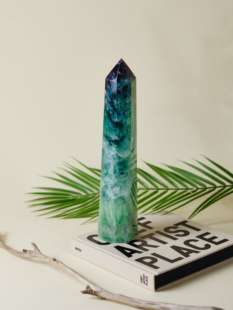 XL Lagoon Green Fluorite Tower 2.8kgs