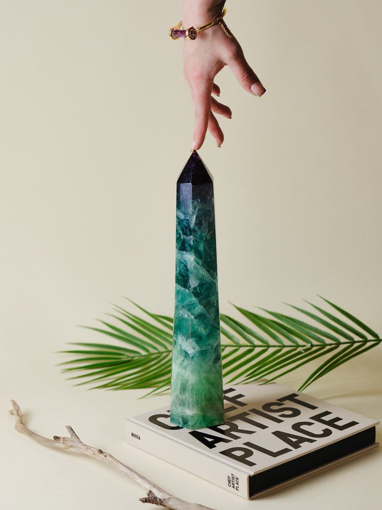 XL Lagoon Green Fluorite Tower 2.8kgs