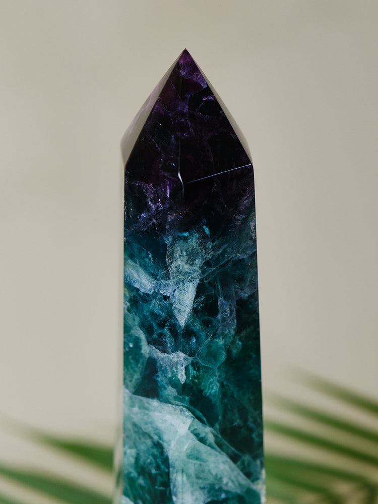 XL Lagoon Green Fluorite Tower 2.8kgs