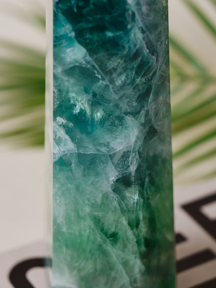 XL Lagoon Green Fluorite Tower 2.8kgs