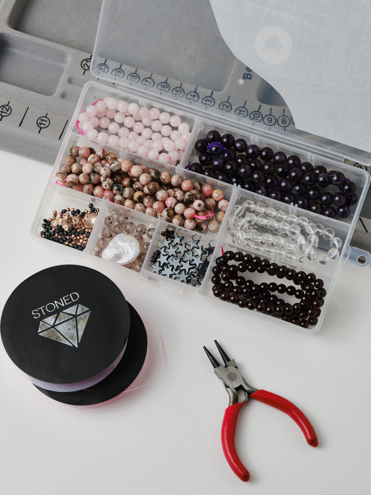 Pretty in Pink DIY Mala Making Kit