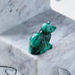 Malachite Animal Totem-  Cat (Pick Your Own)