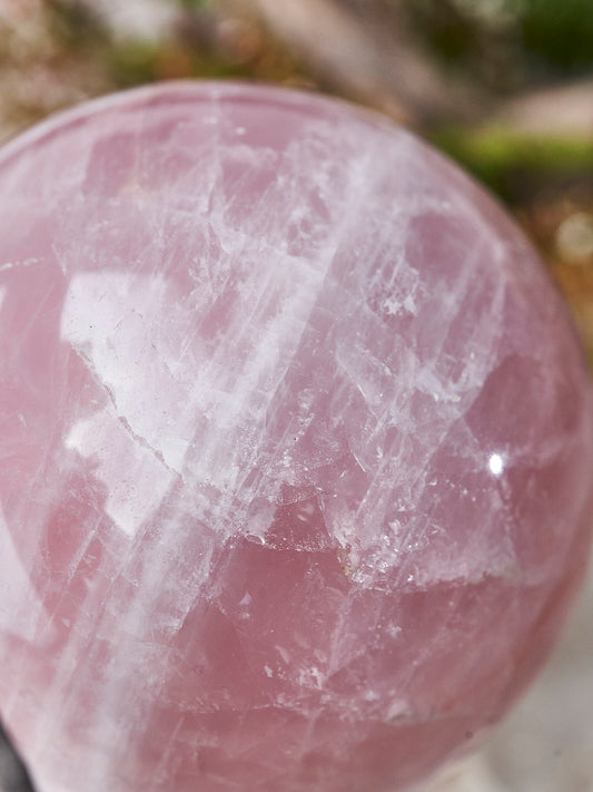 Rose Quartz Sphere 800g