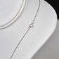 Sterling Silver 50 cm cable chain necklace