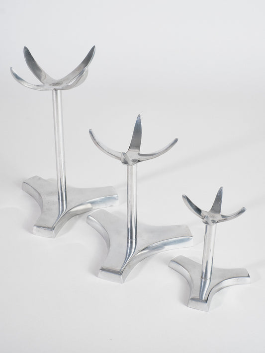 Tall Crystal Stand (Silver)