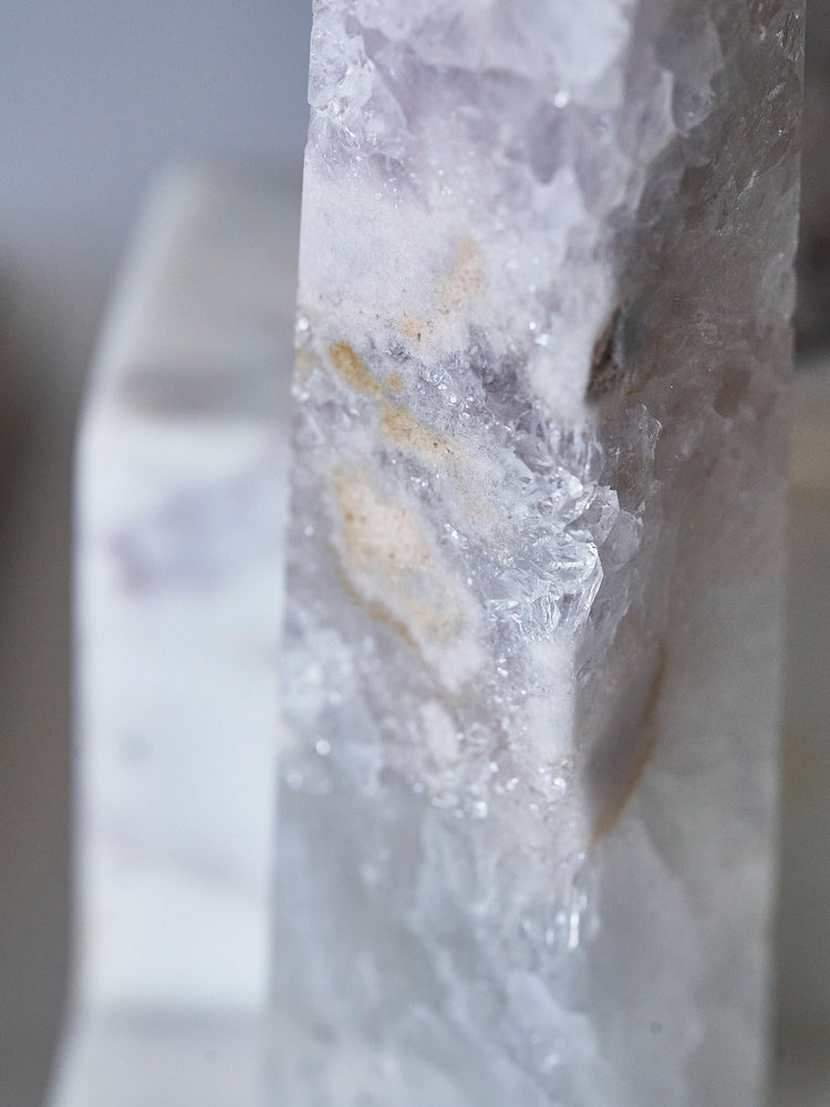 White Amethyst Towers Small