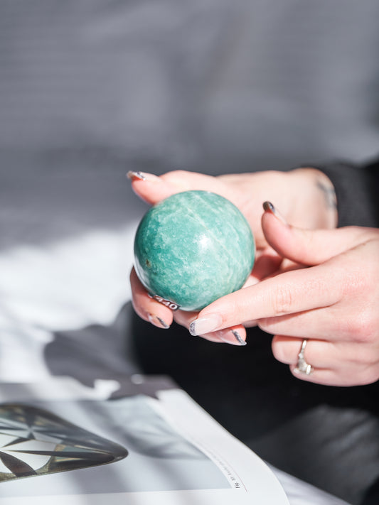 Amazonite Sheen Spheres (Medium - Large)