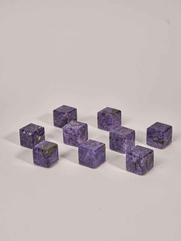Charoite Cubes