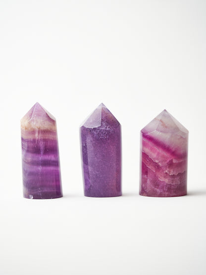 Purple Fluorite Points - Pick Your Own