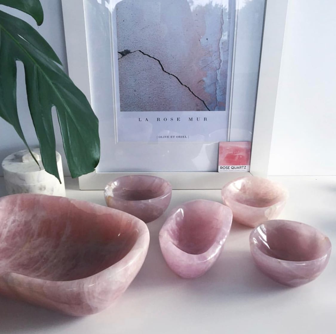 Rose quartz bowl on sale wholesale