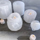 Selenite Candle Holders