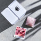 Love Triangle Geo Gem (Rose Quartz)