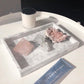 Love Triangle Geo Gem (Rose Quartz)