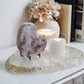 AA Large Pink Amethyst Heart 1.25kg