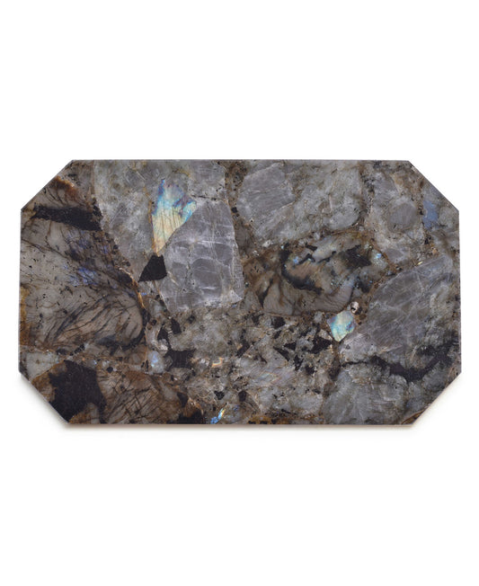 Crystal Crush Rectangle Tray (Labradorite)