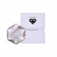 Ashy Diamond Geo Gem (Smokey Quartz)