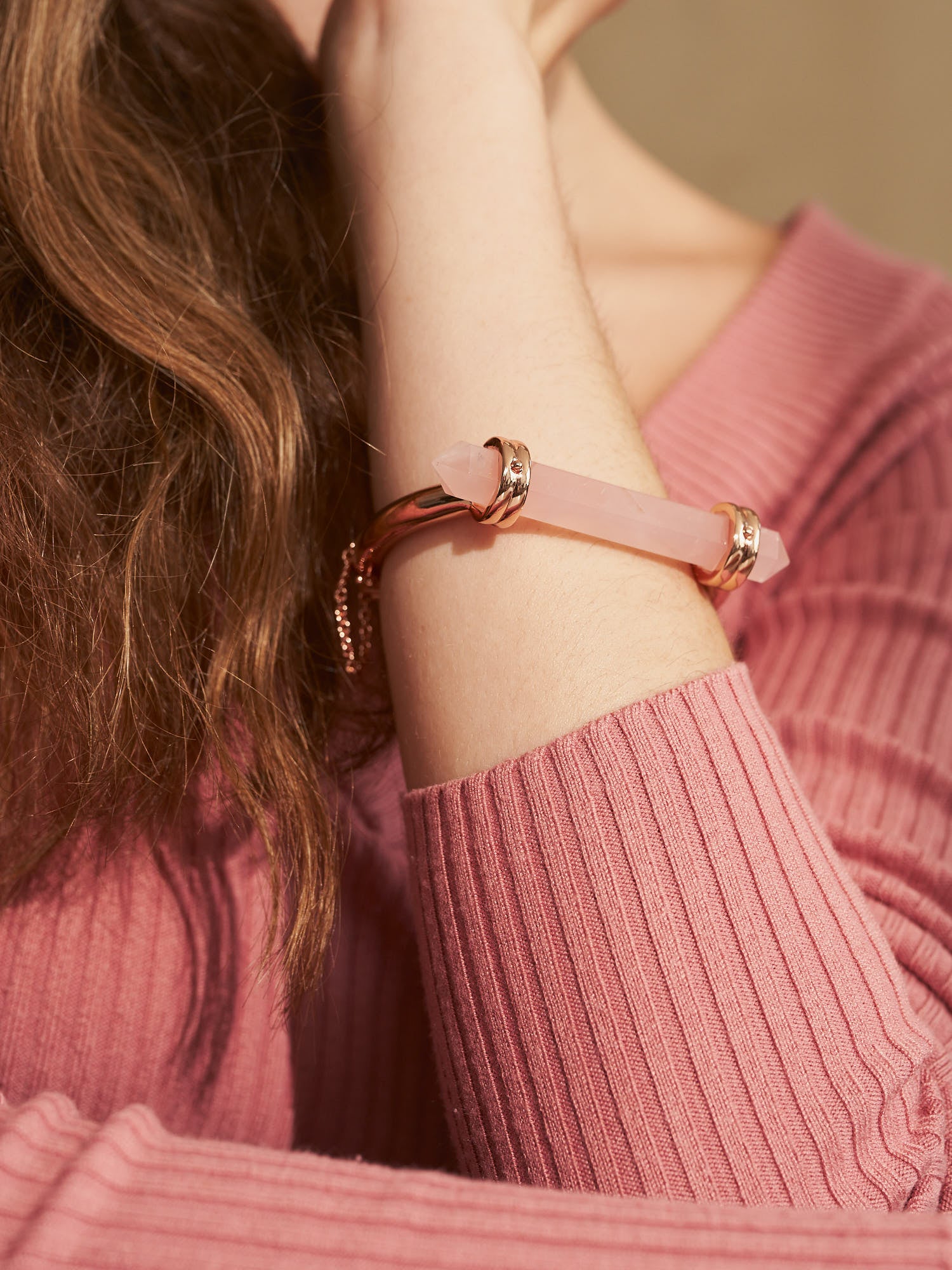 Rose gold bracelet not on the high on sale street