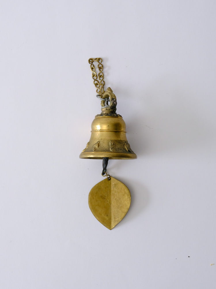 Wind Chime Bell with Bodhi Leaf (Small)