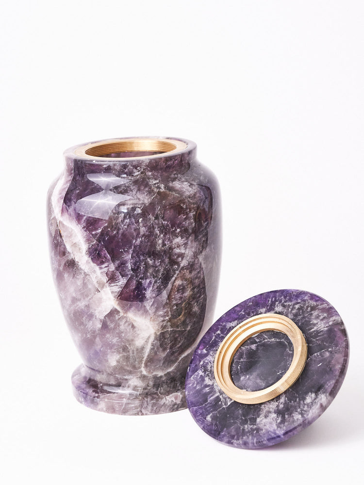 Amethyst Urns (Made to Order Small & Large)