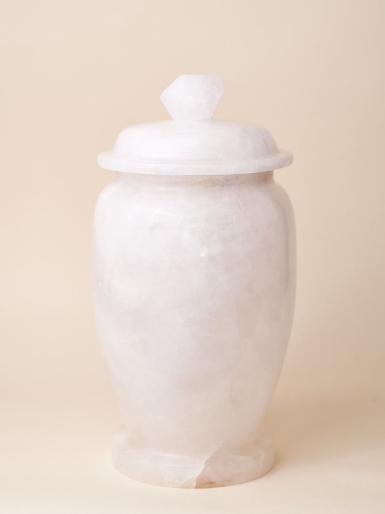 Clear Quartz Urns (Made to Order Small & Large)