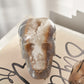 Agate Druzy Skull 633g