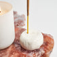 Embossed Ceramic Incense Holder